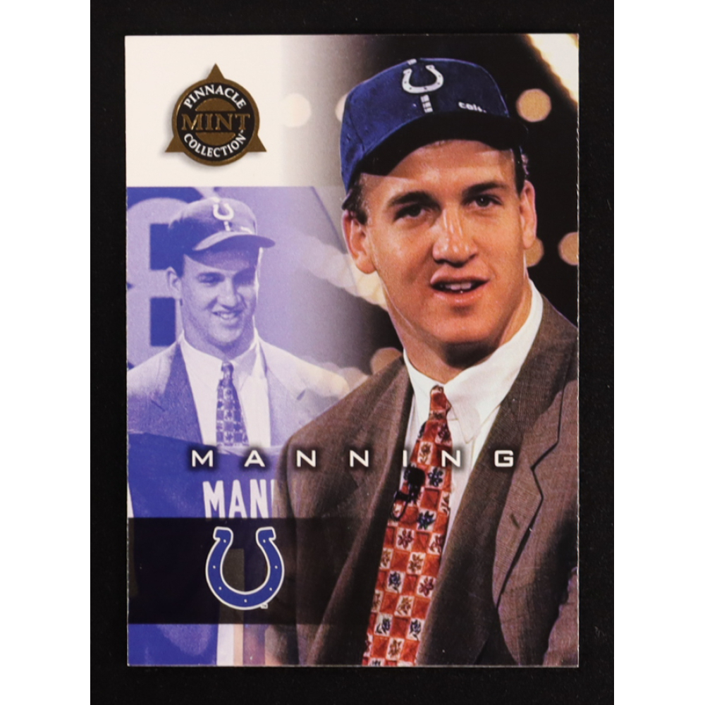 Peyton Manning 1998 Pinnacle Mint #99 PRO RC at PristineAuction.com
