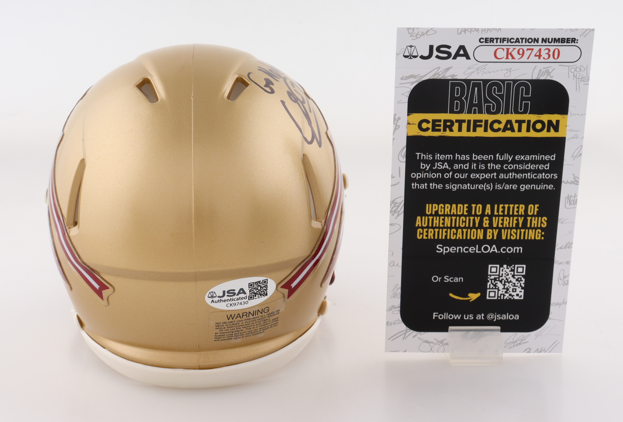 Charlie Ward Signed Florida State Seminoles Mini Helmet Inscribed "Go Noles!" (JSA) at PristineAuction.com Charlie Ward Signed Florida State Seminoles Mini Helmet Inscribed "Go Noles!" (JSA) at PristineAuction.com