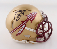 Charlie Ward Signed Florida State Seminoles Mini Helmet Inscribed "Go Noles!" (JSA) at PristineAuction.com
