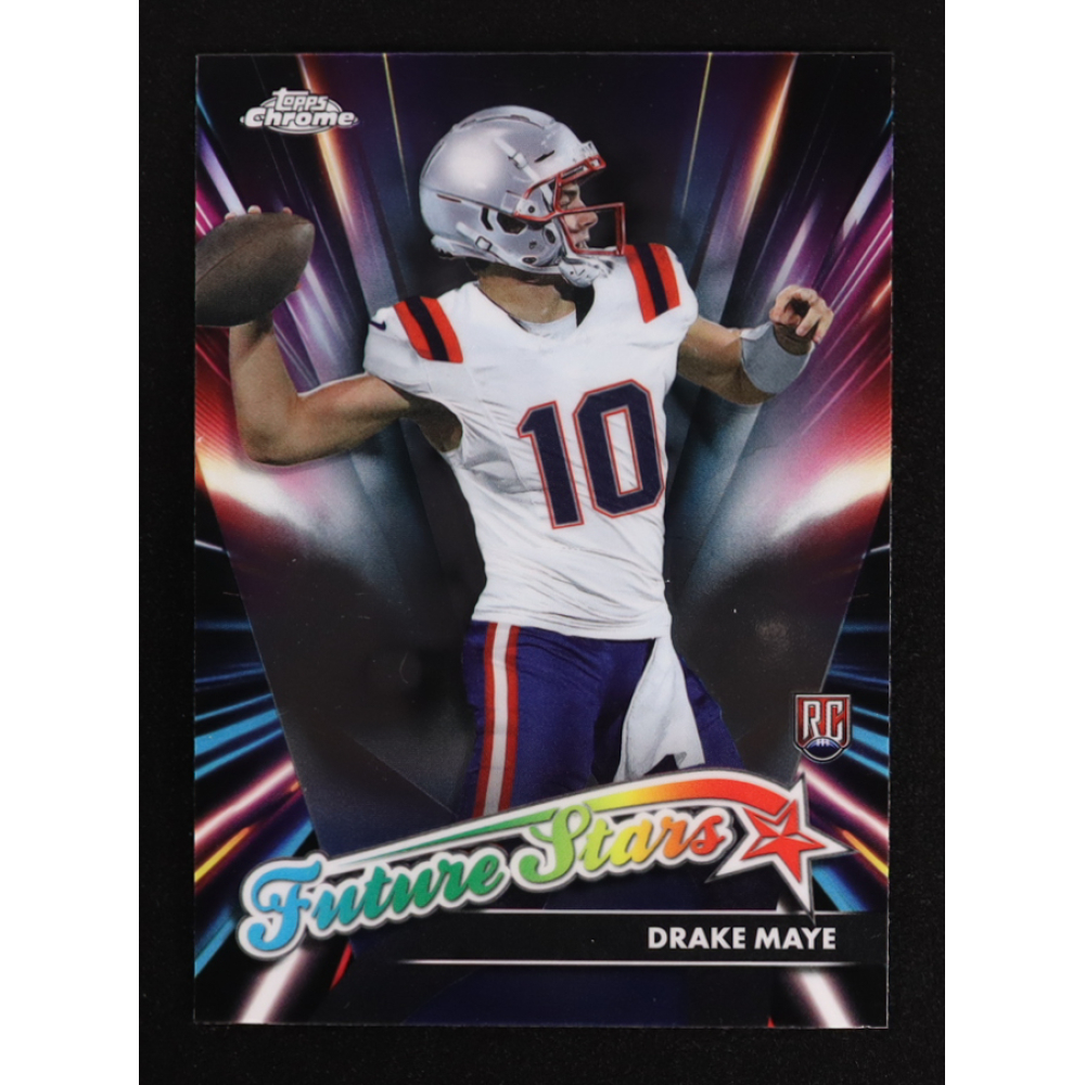 Drake Maye 2024 Topps Chrome Future Stars #FS3 RC at PristineAuction.com