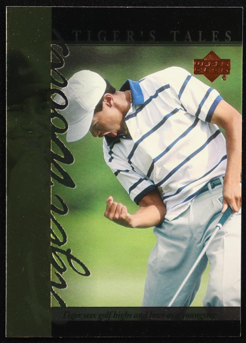 Tiger Woods 2001 Upper Deck Tiger's Tales #TT6 at PristineAuction.com Tiger Woods 2001 Upper Deck Tiger's Tales #TT6 at PristineAuction.com