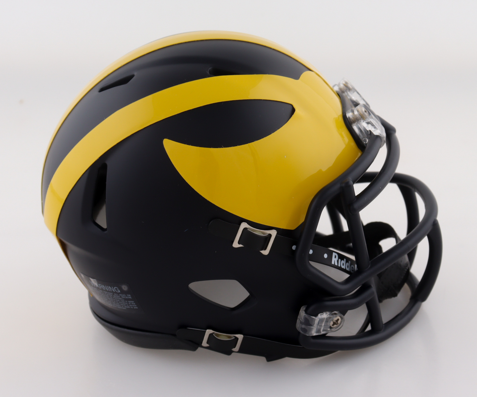 Nico Collins Signed Michigan Wolverines Speed Mini Helmet (JSA) at PristineAuction.com Nico Collins Signed Michigan Wolverines Speed Mini Helmet (JSA) at PristineAuction.com