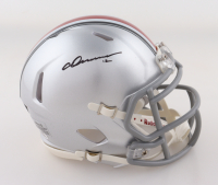 Chris Olave Signed Ohio State Buckeyes Speed Mini Helmet (JSA) at PristineAuction.com
