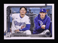 Shohei Ohtani / Roki Sasaki 2025 Topps Update #US269 at PristineAuction.com