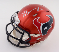 Nico Collins Signed Texans Alternate Speed Mini Helmet (JSA) at PristineAuction.com