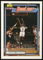 Michael Jordan1992-93 Topps #3 HL Michael Lights It Up at PristineAuction.com