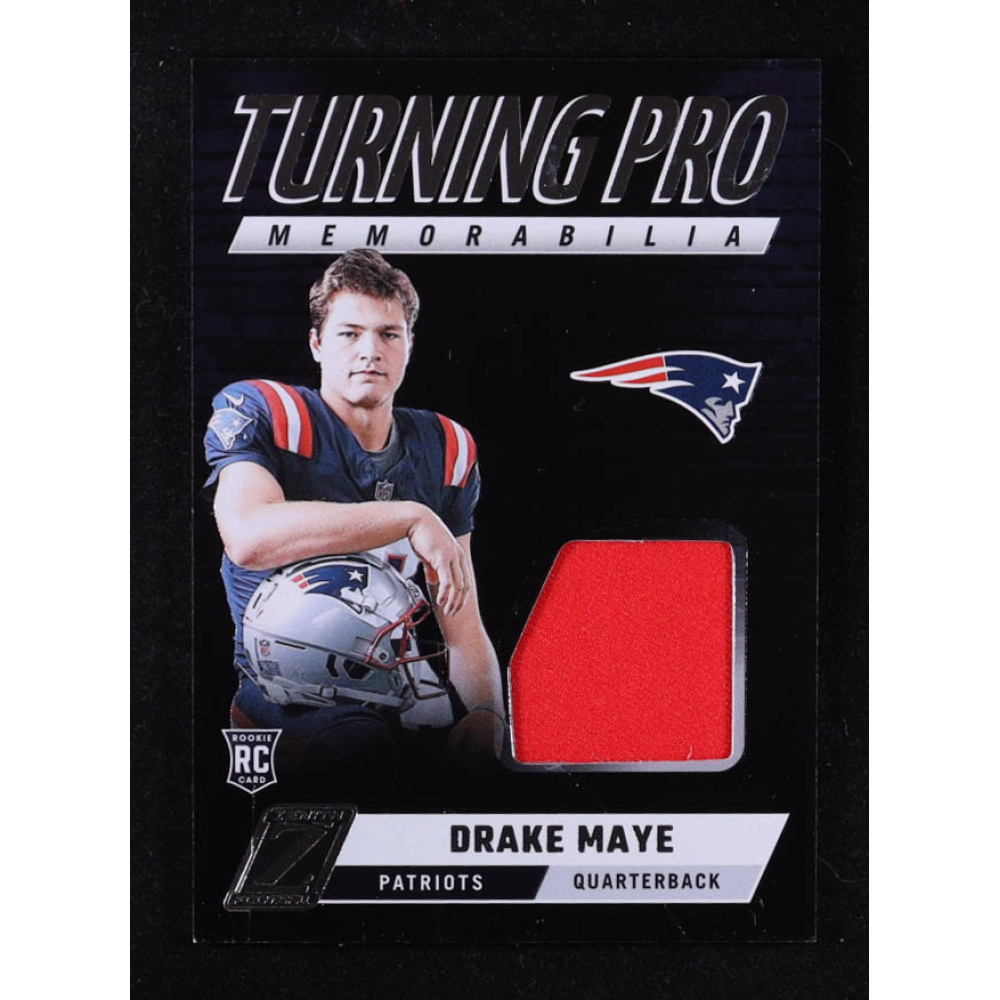 Drake Maye 2024 Zenith Turning Pro Memorabilia #3 RC at PristineAuction.com