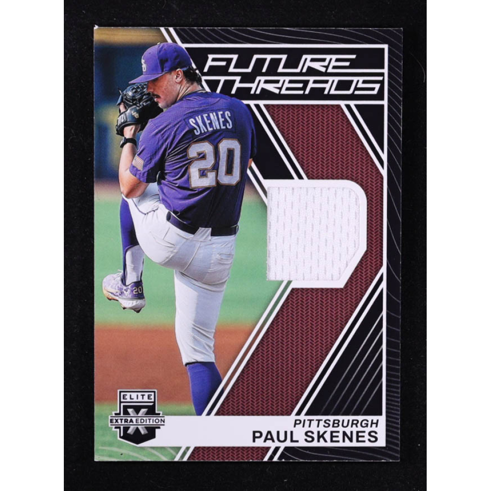 Paul Skenes 2023 Elite Extra Edition Future Threads #35 at PristineAuction.com