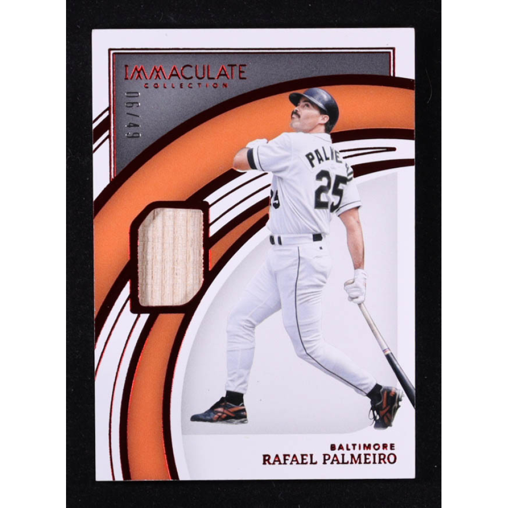 Rafael Palmeiro 2022 Immaculate Collection Red #46 #06/49 at PristineAuction.com