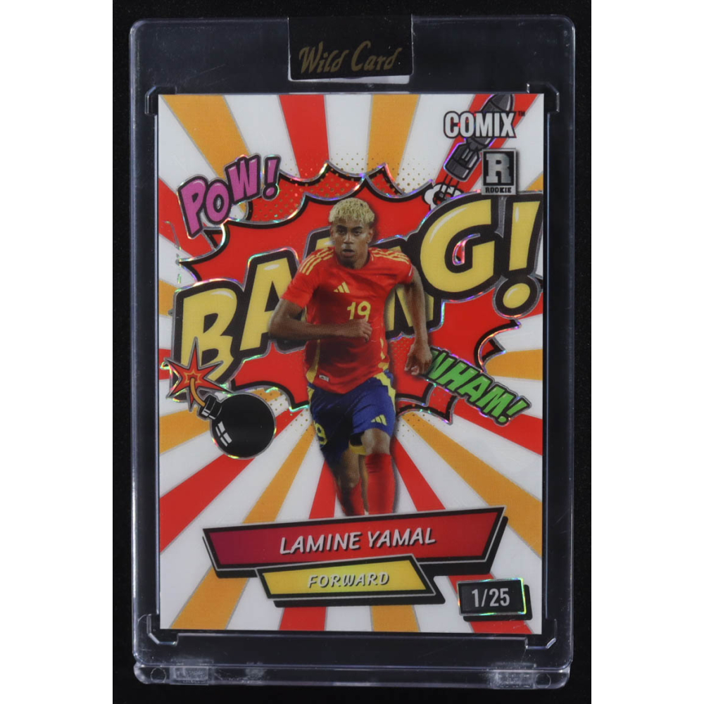 Lamine Yamal 2024 Wild Card Comix #ACBG-LY01 RC #1/25 at PristineAuction.com