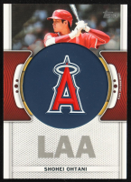 Shohei Ohtani 2023 Topps Team Logo Commemorative Patch #TLPSO at PristineAuction.com