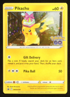 Pikachu 2022 Pokemon Sword & Shield Black Star Promos Pokemon Go Tins Cosmos Holo #SWSH234 at PristineAuction.com