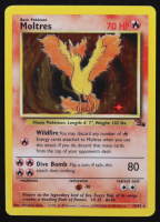 Moltres 1999 Pokemon Fossil Unlimited #27 at PristineAuction.com