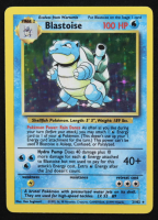 Blastoise 1999 Pokemon Base Unlimited #2 Holo at PristineAuction.com