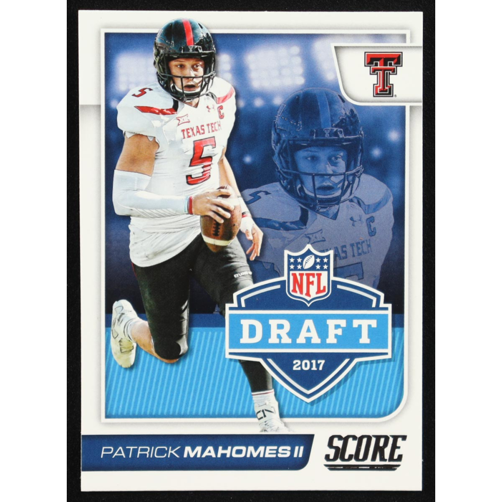 Patrick Mahomes II 2017 Score NFL Draft #2 RC at PristineAuction.com