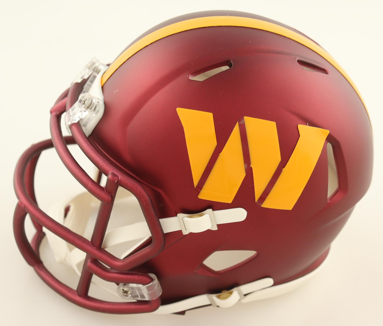 Joe Theismann Signed Commanders Speed Mini Helmet Inscribed "83 MVP" (Beckett) at PristineAuction.com Joe Theismann Signed Commanders Speed Mini Helmet Inscribed "83 MVP" (Beckett) at PristineAuction.com