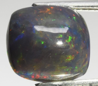 3.93 Carats Natural Black Opal Loose at PristineAuction.com