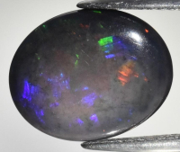 3.98 Carats Natural Black Opal Loose at PristineAuction.com