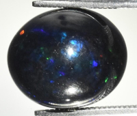 4.04 Carats Natural Black Opal Loose at PristineAuction.com
