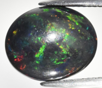 4.88 Carats Natural Black Opal Loose at PristineAuction.com