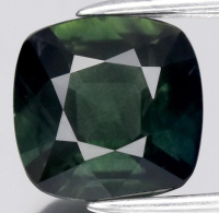 1.29 Carats Natural Green Sapphire Loose at PristineAuction.com