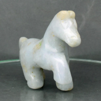 170.27 Carats Natural Jade Horse Carving at PristineAuction.com