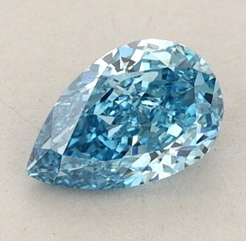 .44 Carats Lab Grown FANCY VIVID BLUE Diamond Loose VS2 | (IGI Certificate) at PristineAuction.com .44 Carats Lab Grown FANCY VIVID BLUE Diamond Loose VS2 | (IGI Certificate) at PristineAuction.com