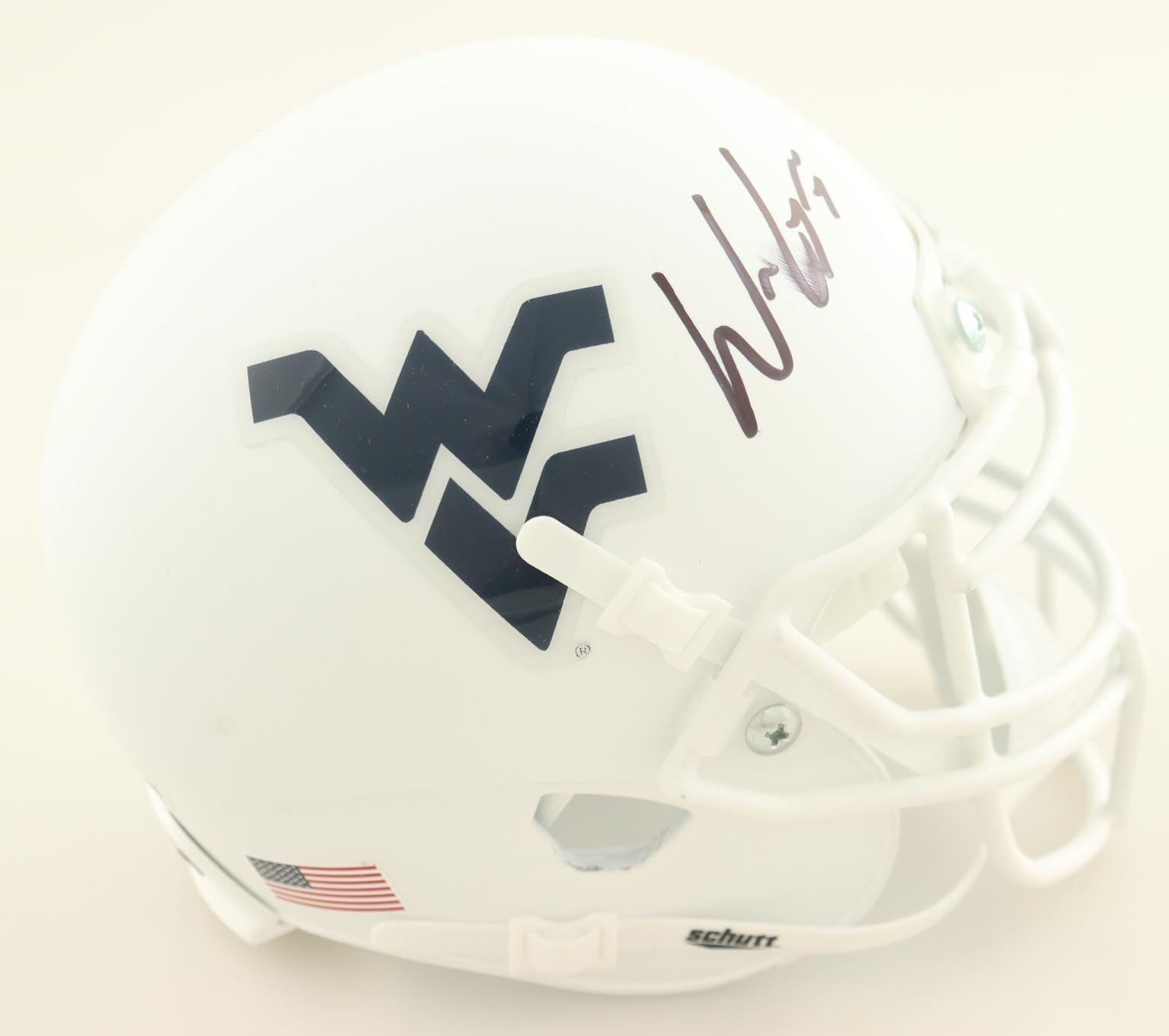 Will Grier Signed West Virginia Mountaineers Mini Helmet (Beckett) at PristineAuction.com Will Grier Signed West Virginia Mountaineers Mini Helmet (Beckett) at PristineAuction.com