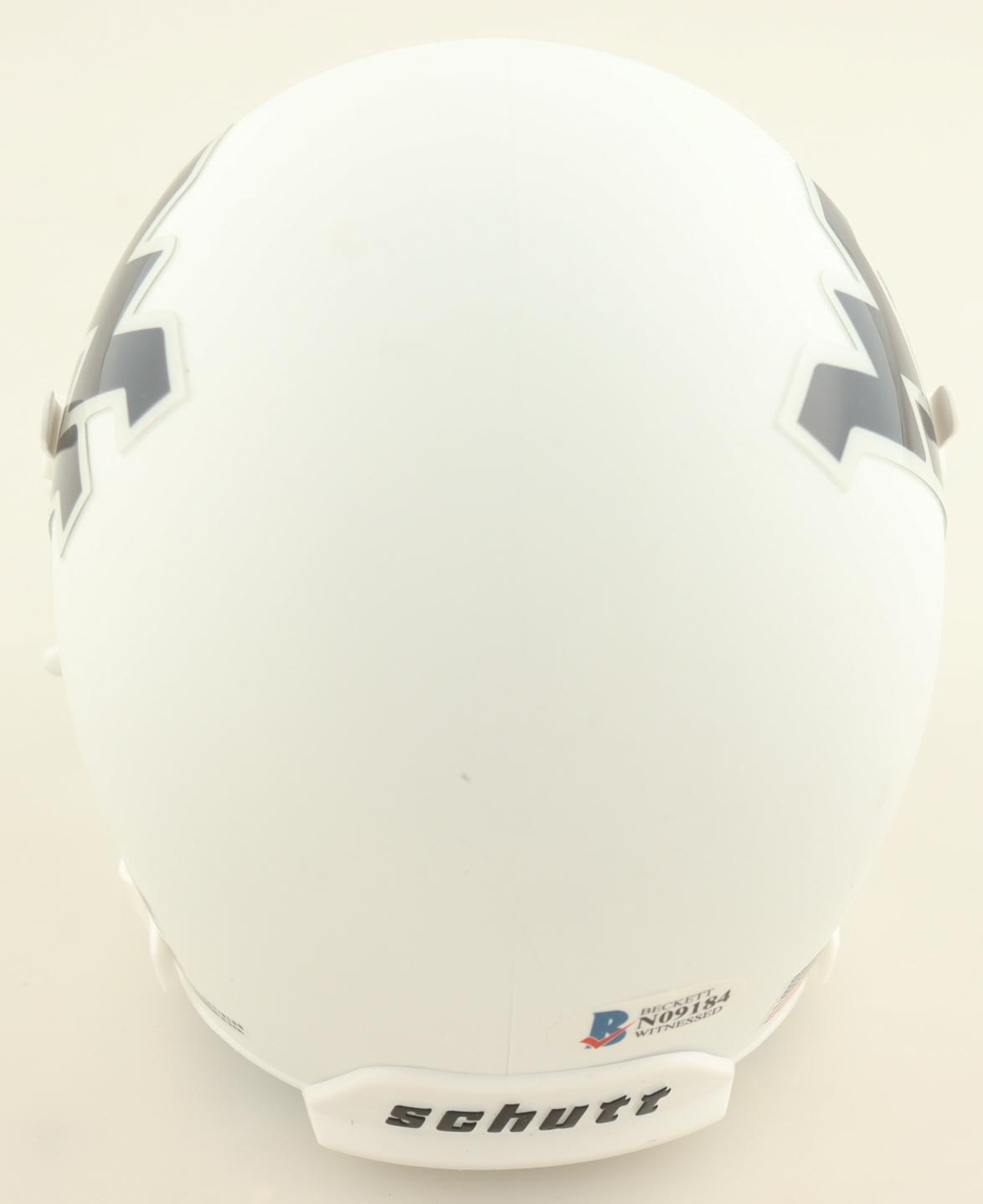 Will Grier Signed West Virginia Mountaineers Mini Helmet (Beckett) at PristineAuction.com Will Grier Signed West Virginia Mountaineers Mini Helmet (Beckett) at PristineAuction.com