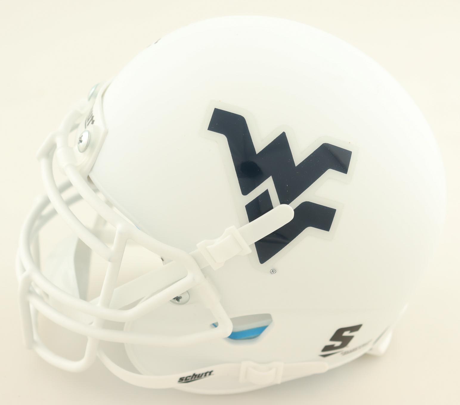 Will Grier Signed West Virginia Mountaineers Mini Helmet (Beckett) at PristineAuction.com Will Grier Signed West Virginia Mountaineers Mini Helmet (Beckett) at PristineAuction.com