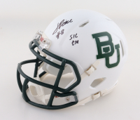 Jalen Pitre Signed Baylor Bears Speed Mini Helmet Inscribed "Sic Em" (JSA) at PristineAuction.com