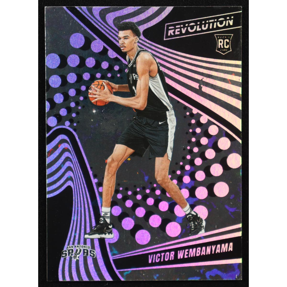 Victor Wembanyama 2023-24 Panini Revolution Avalanche #104 RC at PristineAuction.com