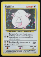 Chansey 1999 Pokemon Base Unlimited #3 at PristineAuction.com