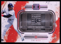 Jim Rice 2025 Panini Impeccable Cooperstown Logo Silver #31 at PristineAuction.com