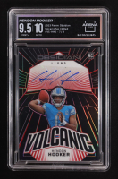 Hendon Hooker 2023 Panini Obsidian Volcanic Signatures Electric Etch Red #12 #7/8 RC (Arena 9.5 | Auto 10) at PristineAuction.com