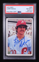 Larry Bowa Signed 1975 SSPC #464 (PSA 8 | Autograph Graded 9) at PristineAuction.com