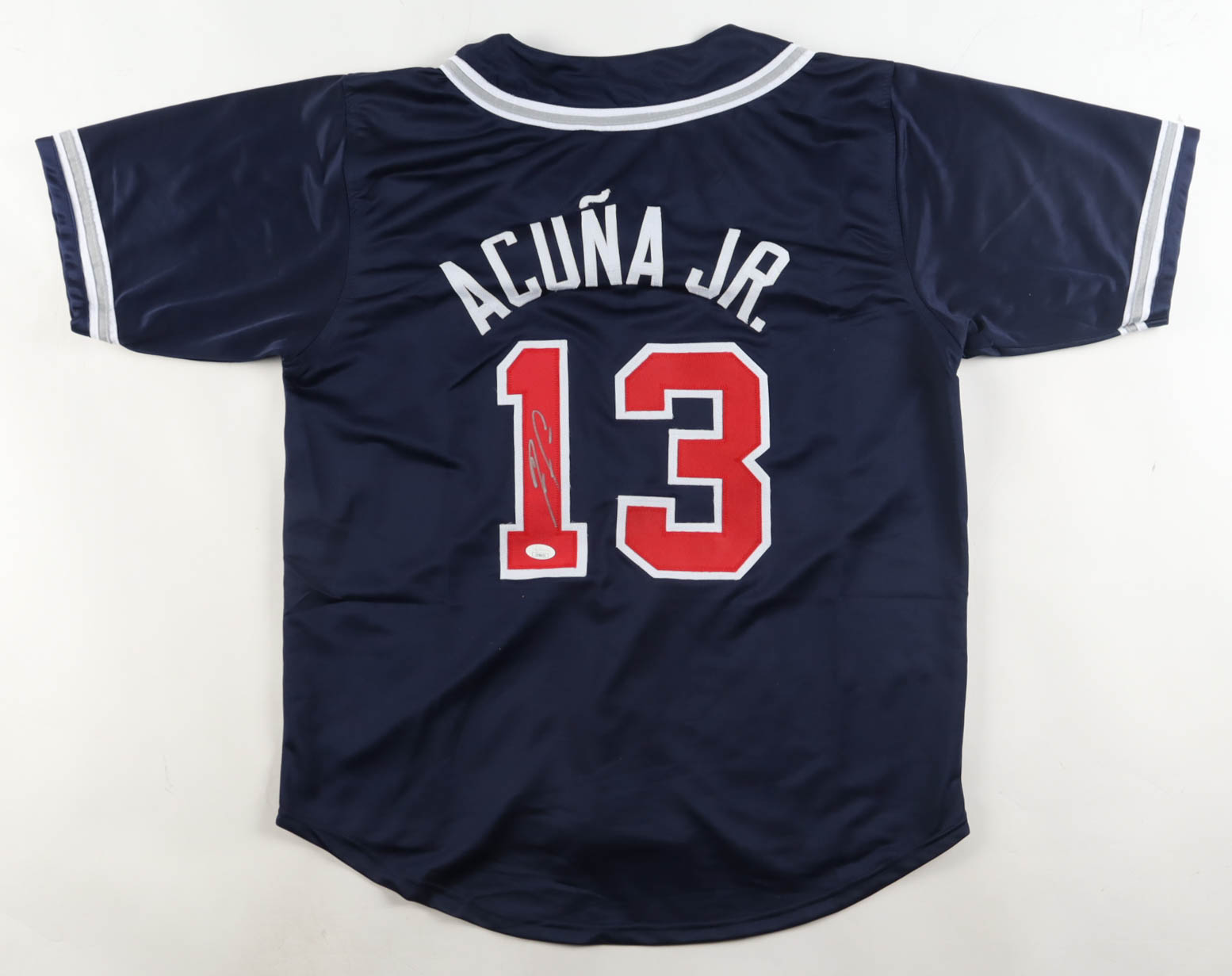 Ronald Acuna Jr. Signed Jersey (JSA) at PristineAuction.com Ronald Acuna Jr. Signed Jersey (JSA) at PristineAuction.com