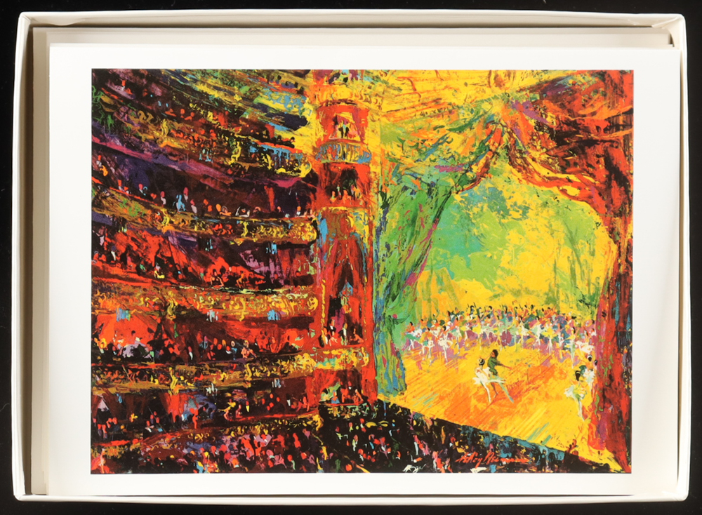 1993 "The Impressionist Collection" by Leroy Neiman Boxed Art Card Set of (10) Notecards at PristineAuction.com 1993 "The Impressionist Collection" by Leroy Neiman Boxed Art Card Set of (10) Notecards at PristineAuction.com