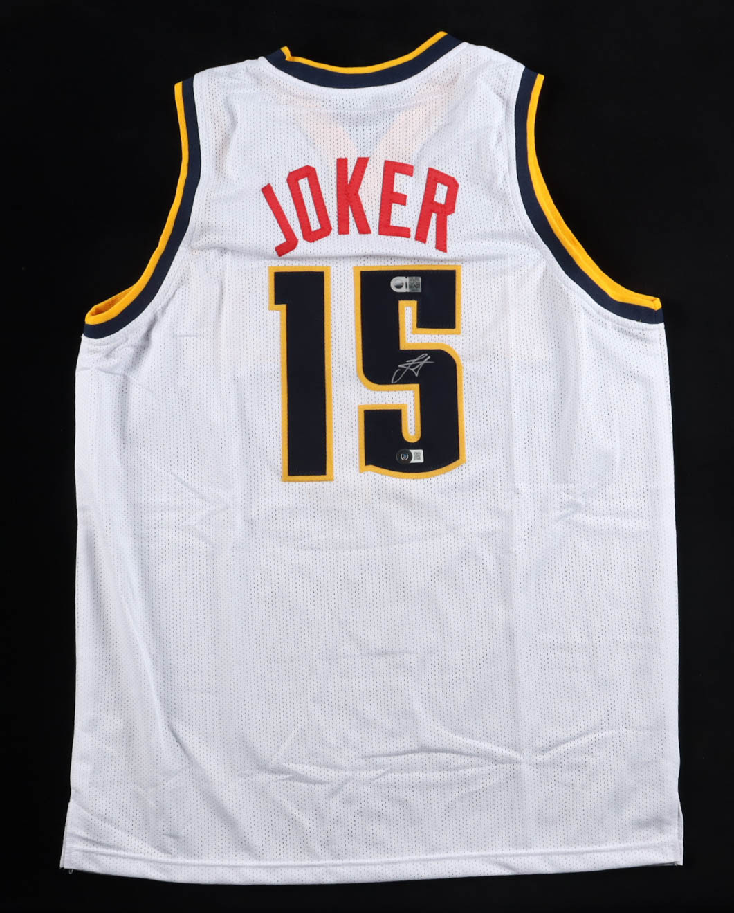 Nikola Jokic Signed Jersey (Beckett & SWAU) at PristineAuction.com Nikola Jokic Signed Jersey (Beckett & SWAU) at PristineAuction.com