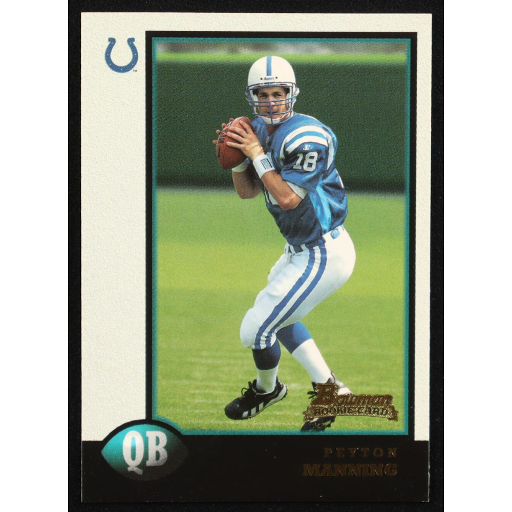Peyton Manning 1998 Bowman #1 RC at PristineAuction.com