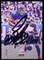 Saquon Barkley Signed 2019 Panini Luminance #88 (JSA) at PristineAuction.com