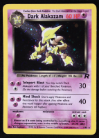 Dark Alakazam 2000 Pokemon Team Rocket Unlimited #18 Holo at PristineAuction.com