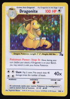Dragonite 1999 Pokemon Fossil Unlimited #4 Holo at PristineAuction.com