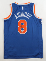 OG Anunoby Signed Knicks Nike Authentic Jersey (Beckett) at PristineAuction.com