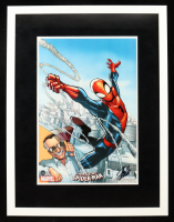 Stan Lee Signed "Spider-Man" Custom Framed Art Display (Beckett) at PristineAuction.com
