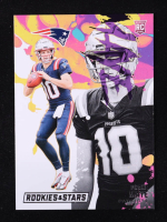 Drake Maye 2024 Rookies and Stars Rookie Exclusive #3 RC at PristineAuction.com