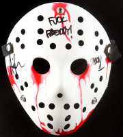 Ari Lehman Signed "Friday the 13th" Jason Voorhees Mask Inscribed "Jason 1" & "F*** Freddy!" (Beckett) at PristineAuction.com