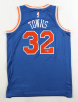 Karl-Anthony Towns Signed Knicks Nike Authentic Jersey (Beckett) at PristineAuction.com