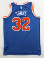 Karl-Anthony Towns Signed Knicks Nike Authentic Jersey (Beckett) at PristineAuction.com