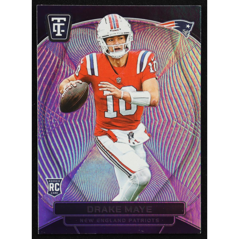 Drake Maye 2024 Totally Certified Mirror #121 RC at PristineAuction.com